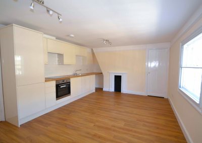 Listed building converted to two one-bedroom apartments, Ipswich