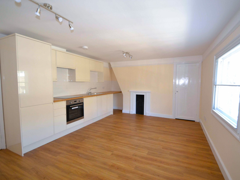 Listed building converted to two one-bedroom apartments, Ipswich