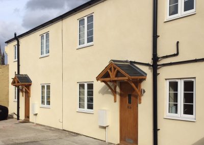 Warehouse converted to 2 two-bedroom houses, Bury St Edmunds