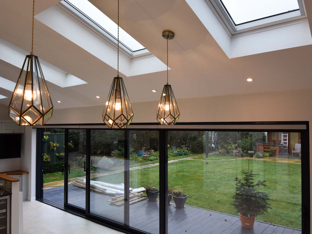 Kitchen and living room extensions, West Mersea