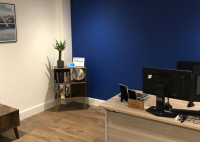 Garage conversion to work from home, Bluegates Place, Colchester