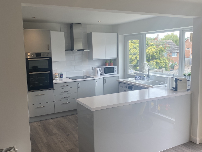 Joining a kitchen and dining area, Coggeshall